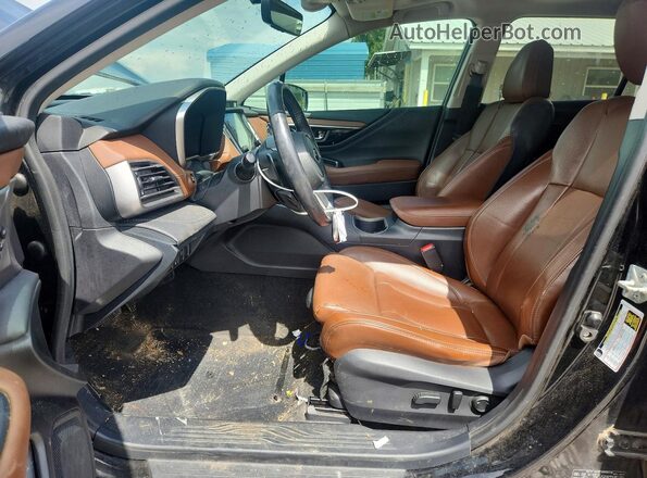 4S4BTGPD3L3249568 2020 SUBARU OUTBACK Black Widok wnętrza z przodu