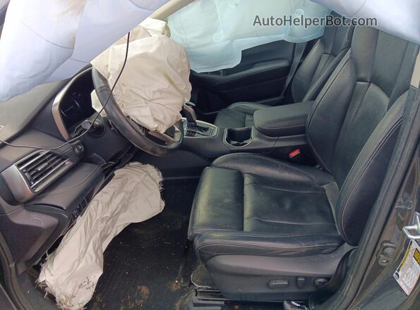 4S4BTGPD3P3203101 2023 SUBARU OUTBACK Gray Вид салону спереду