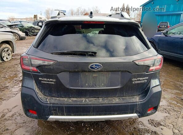 4S4BTGPD3P3203101 2023 SUBARU OUTBACK Gray Вид ззаду