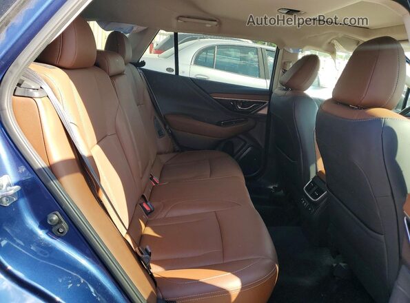 4S4BTGPD4N3155959 2022 SUBARU OUTBACK Blue Widok wnętrza z tyłu