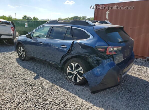 4S4BTGPD4N3155959 2022 SUBARU OUTBACK Blue Tył lewy