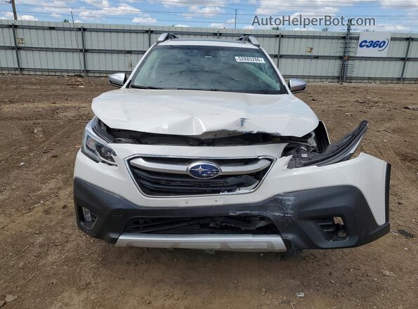 4S4BTGPD5M3224334 2021 SUBARU OUTBACK Белый Вид спереди