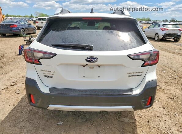 4S4BTGPD5M3224334 2021 SUBARU OUTBACK Белый Вид сзади
