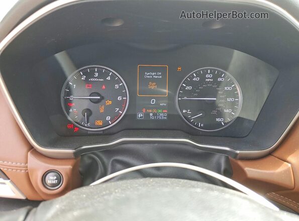 4S4BTGPD5M3224334 2021 SUBARU OUTBACK Белый Вид щитка приборов