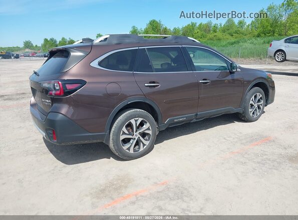 4S4BTGPD6L3255350 2020 SUBARU OUTBACK Коричневый Задняя правая четверть