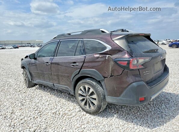 4S4BTGPD6R3104047 2024 SUBARU OUTBACK Бордовый Задняя левая четверть
