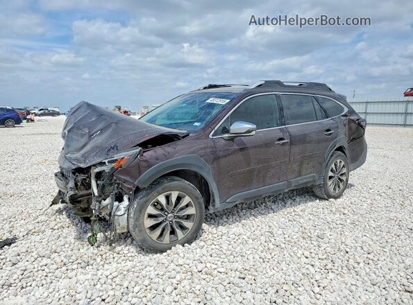 4S4BTGPD6R3104047 2024 SUBARU OUTBACK Бордовый Передняя левая четверть