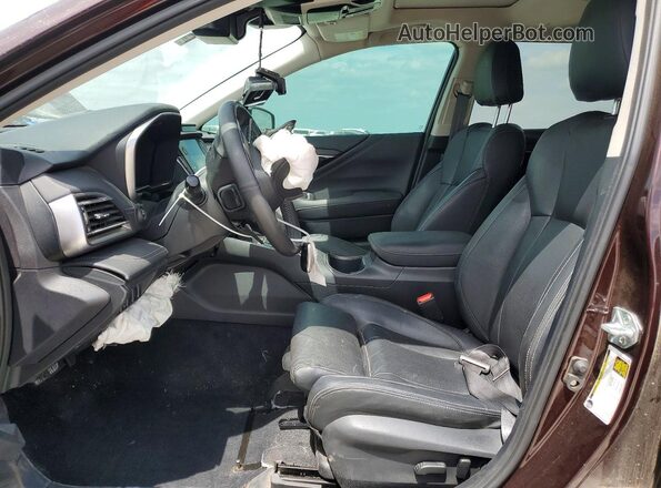 4S4BTGPD6R3104047 2024 SUBARU OUTBACK Бордовый Вид салона спереди