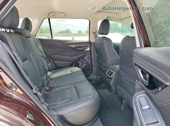 4S4BTGPD6R3104047 2024 SUBARU OUTBACK Бордовый Вид задней части салона
