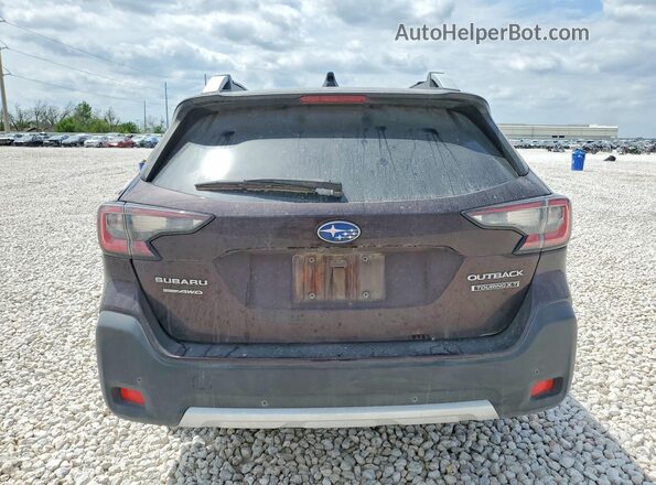 4S4BTGPD6R3104047 2024 SUBARU OUTBACK Бордовый Вид сзади