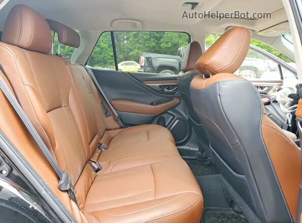 4S4BTGPD9N3116266 2022 SUBARU OUTBACK Черный Вид задних сидений