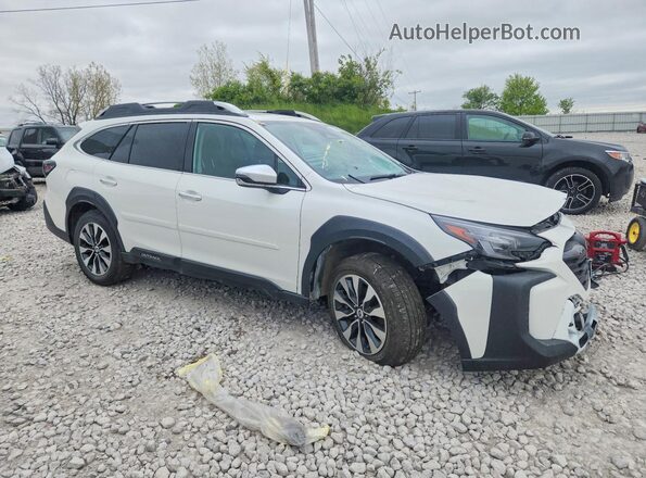 4S4BTGPD9R3158149 2024 SUBARU OUTBACK White Przód prawy