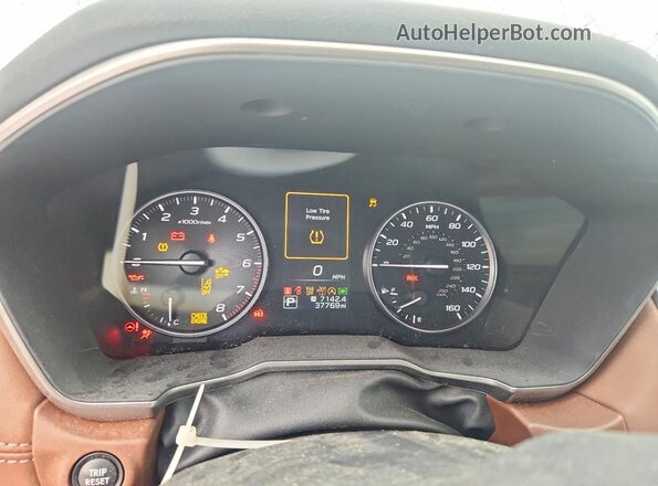 4S4BTGPD9R3158149 2024 SUBARU OUTBACK White Widok zestawu wskaźników