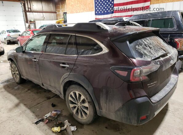 4S4BTGPD9R3167546 2024 SUBARU OUTBACK Бордовый Задняя левая четверть