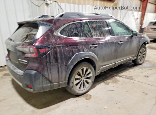 4S4BTGPD9R3167546 2024 SUBARU OUTBACK Бордовый Задняя правая четверть