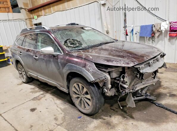4S4BTGPD9R3167546 2024 SUBARU OUTBACK Бордовый Передняя правая четверть