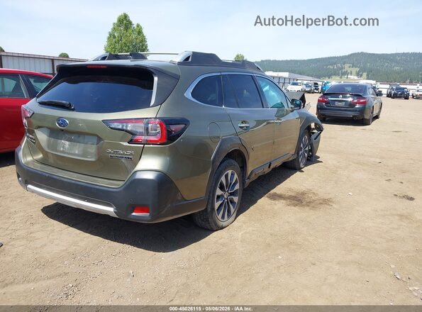 4S4BTGPDXR3189930 2024 SUBARU OUTBACK Зеленый Задняя правая четверть