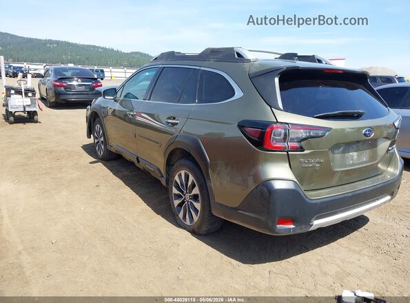 4S4BTGPDXR3189930 2024 SUBARU OUTBACK Зеленый Задняя левая четверть