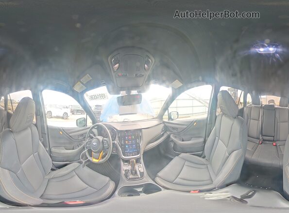 4S4BTGSD4R3232259 2024 SUBARU OUTBACK Синий Панорамный вид салона 360°
