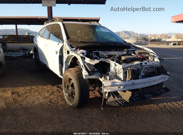 4S4BTGUD0N3150360 2022 SUBARU OUTBACK Белый Передняя правая четверть