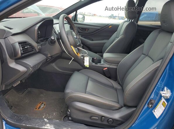 4S4BTGUD3S3265398 2025 SUBARU OUTBACK Синий Вид салона спереди