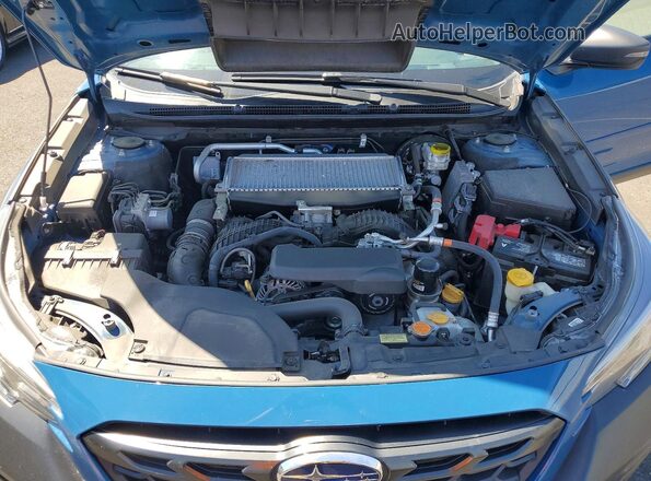 4S4BTGUD5N3188408 2022 SUBARU OUTBACK Синий Вид подкапотного пространства