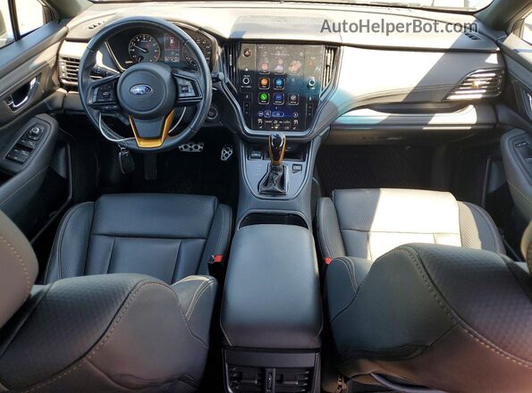 4S4BTGUD5N3188408 2022 SUBARU OUTBACK Синий Вид панели приборов