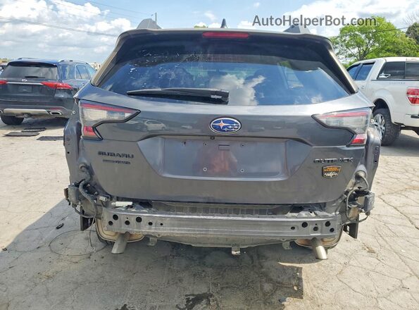 4S4BTGUD5N3218555 2022 SUBARU OUTBACK Серый Вид сзади