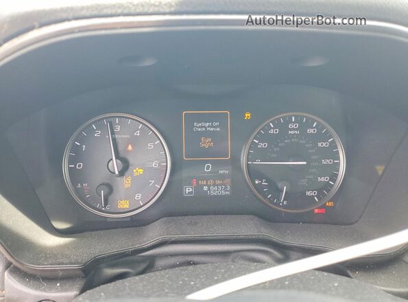 4S4BTGUD7R3197245 2024 SUBARU OUTBACK Синий Вид щитка приборов