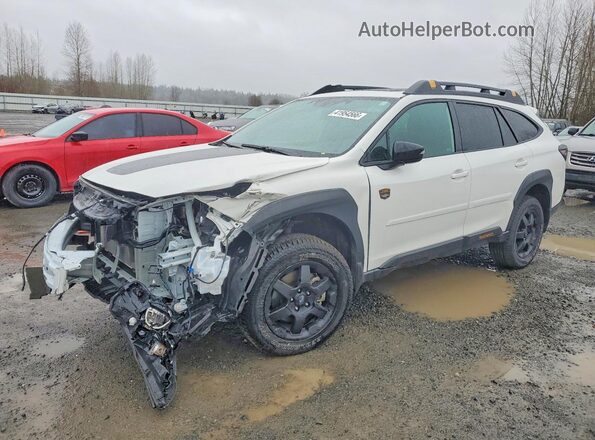 4S4BTGUD7S3220917 2025 SUBARU OUTBACK Белый Передняя левая четверть