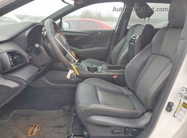 4S4BTGUD7S3220917 2025 SUBARU OUTBACK Белый Вид салона спереди