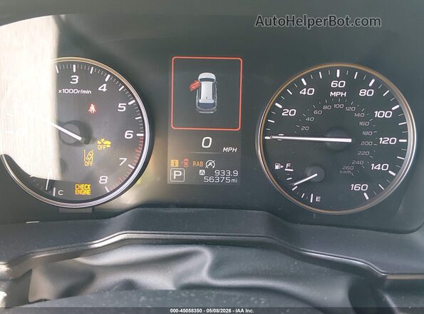 4S4BTGUD9N3168033 2022 SUBARU OUTBACK Серый Вид задних сидений