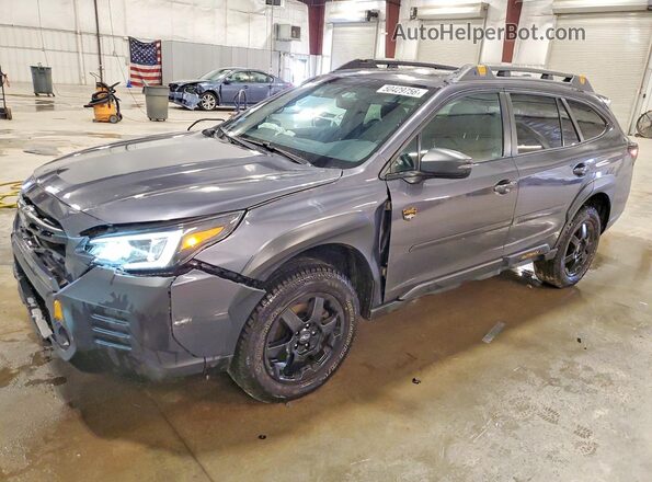 4S4BTGUD9N3229266 2022 SUBARU OUTBACK Серый Передняя левая четверть