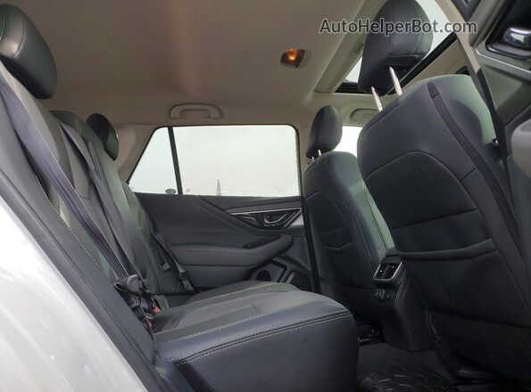 4S4BTHKD9M3173594 2021 SUBARU OUTBACK Белый Вид задних сидений