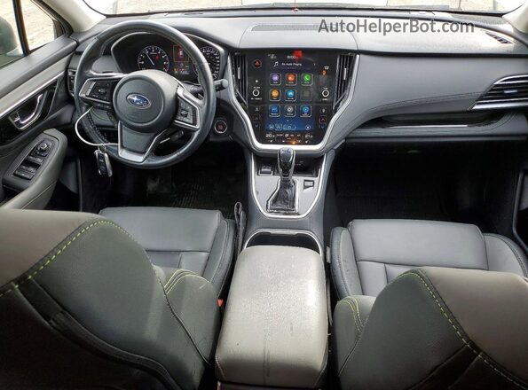 4S4BTHKD9M3173594 2021 SUBARU OUTBACK Белый Вид панели приборов