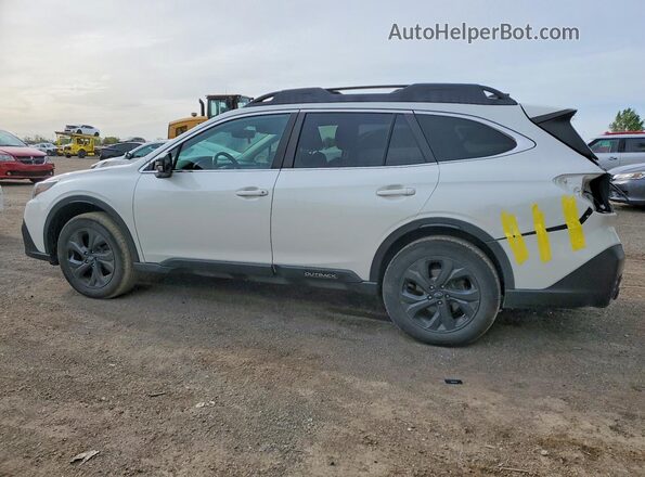 4S4BTHKD9M3173594 2021 SUBARU OUTBACK Белый Задняя левая четверть