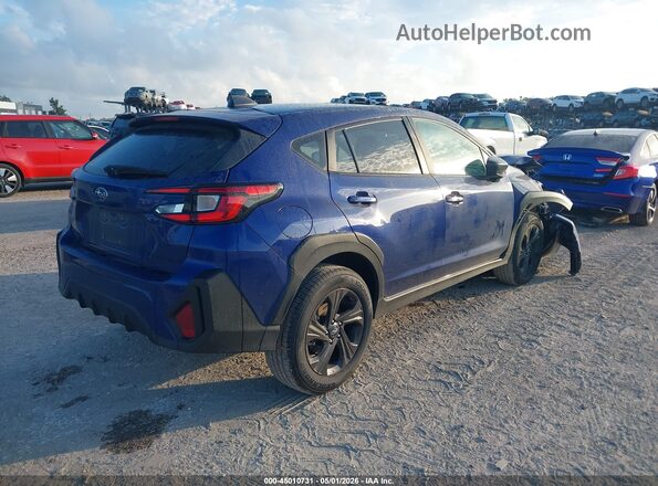 4S4GUHB69T3723282 2026 SUBARU CROSSTREK Синий Задняя правая четверть