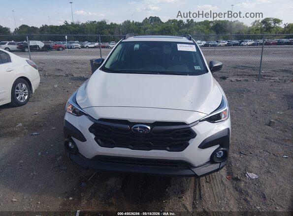 4S4GUHD62T3738347 2026 SUBARU CROSSTREK Белый Вид спереди