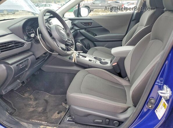 4S4GUHD63T3745694 2026 SUBARU CROSSTREK Синий Вид салона спереди