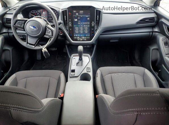 4S4GUHD63T3745694 2026 SUBARU CROSSTREK Синий Вид панели приборов