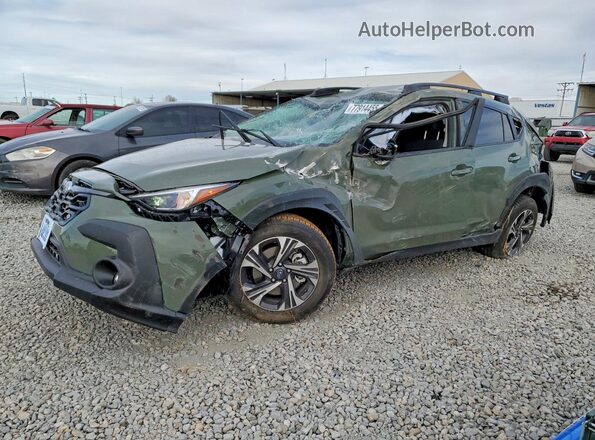 4S4GUHD68T3706339 2026 SUBARU CROSSTREK Зеленый Передняя левая четверть