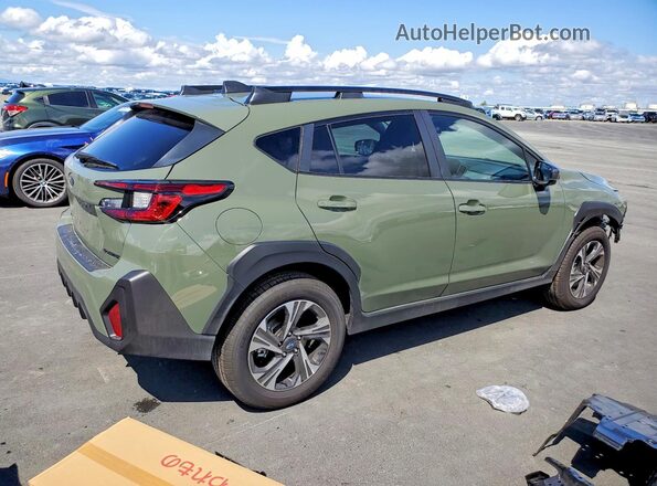 4S4GUHD69T3737230 2026 SUBARU CROSSTREK Зеленый Задняя правая четверть
