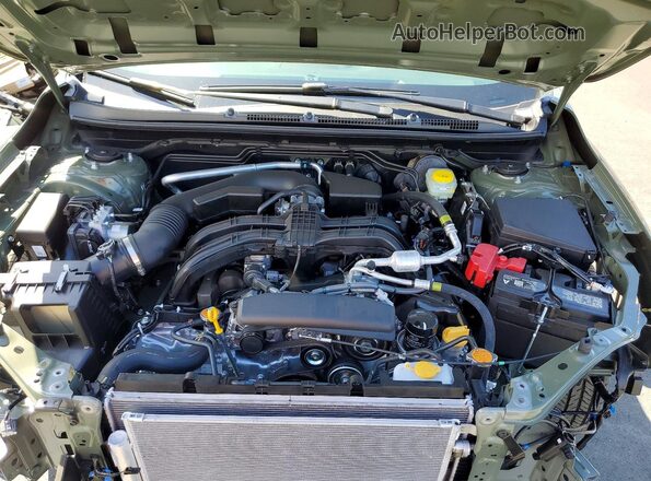4S4GUHD69T3737230 2026 SUBARU CROSSTREK Зеленый Вид задней части салона