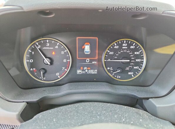 4S4GUHF60R3755752 2024 SUBARU CROSSTREK Gray ხელსაწყოთა პანელის ხედი