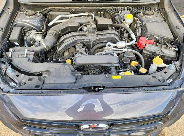 4S4GUHF60R3755752 2024 SUBARU CROSSTREK Gray უკანა სალონის ხედი