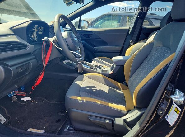 4S4GUHF61T3751250 2026 SUBARU CROSSTREK Черный Вид салона спереди
