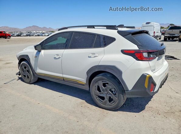 4S4GUHF69R3710356 2024 SUBARU CROSSTREK Белый Задняя левая четверть