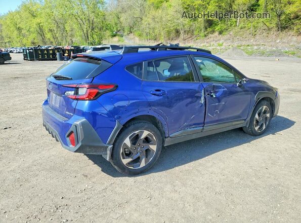 4S4GUHL61S3770092 2025 SUBARU CROSSTREK Синий Задняя правая четверть