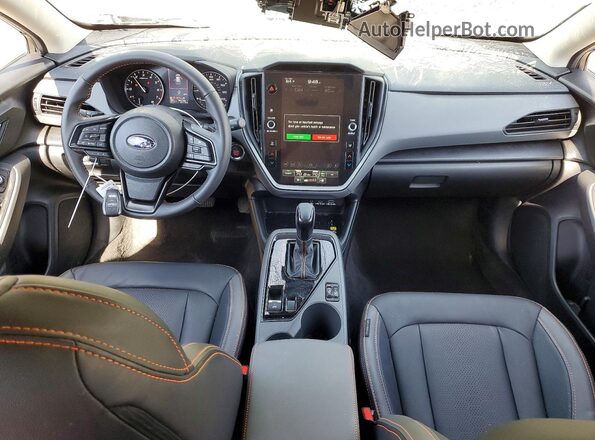 4S4GUHL61S3770092 2025 SUBARU CROSSTREK Синий Вид панели приборов