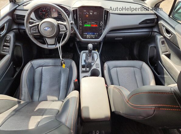 4S4GUHL62R3747611 2024 SUBARU CROSSTREK Blue Widok deski rozdzielczej